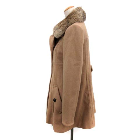 バーバリーブルーレーベル BURBERRY BLUE LABEL コート スタンドカラー 