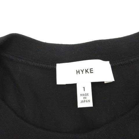ハイク Hyke ss 1 S ワンピース ロング コットン ノースリーブ 黒 ブラック Ek レディース 081 ベクトルパーク