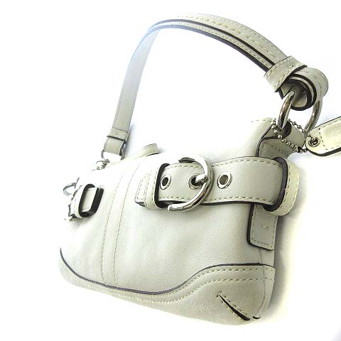 コーチ COACH 3551 ミニ ハンドバッグ ショルダーバッグ ポーチ レザー