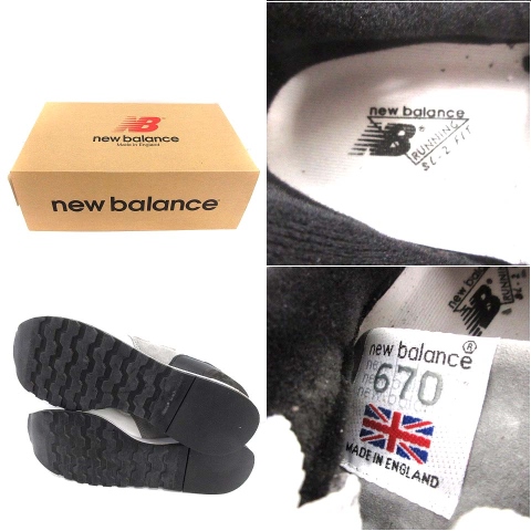 未使用品 ニューバランス NEW BALANCE M670UK WB ヴィンテージ 英国製 