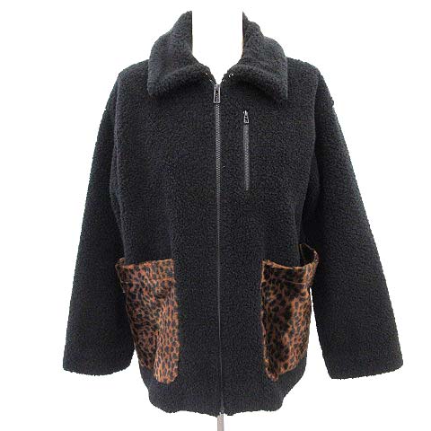 ポールスミス PAUL SMITH PS ボア ジャケット ブルゾン オーバーサイズ 
