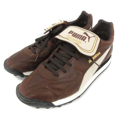 超希少☆ジルサンダー プーマ コラボ スニーカー KING JS ジルサンダー JIL SANDER PUMA KING スニーカー レザー ロゴ