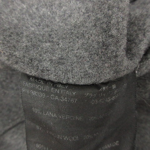 プラダ PRADA シャツジャケット ミリタリー 迷彩 カモフラ ウール L