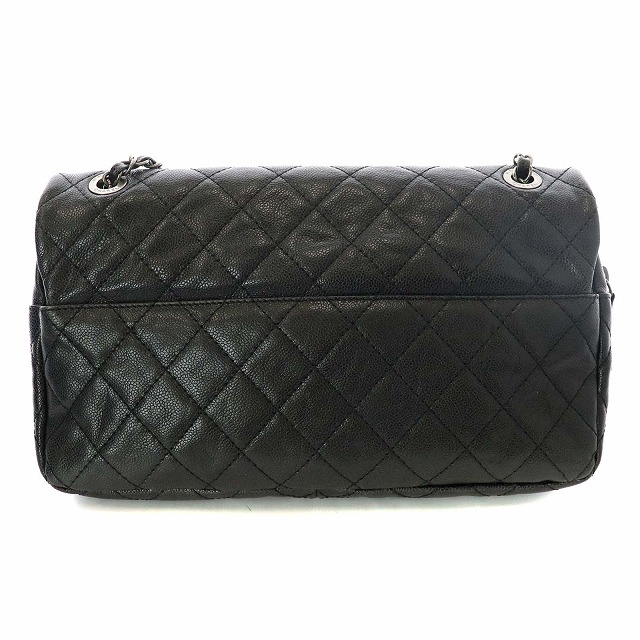 シャネル CHANEL マトラッセ30 キャビアスキン ショルダーバッグ
