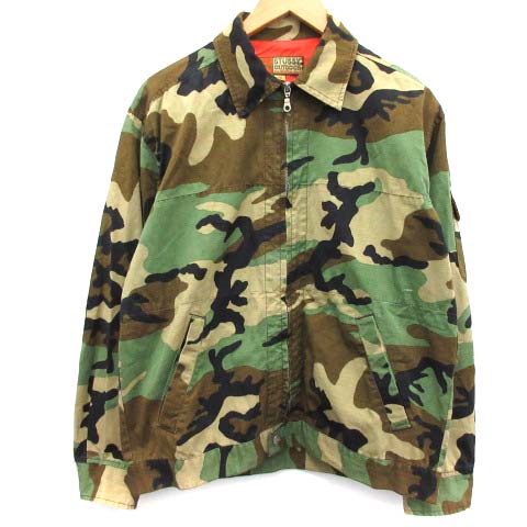 ステューシー STUSSY OUTDOOR ジャケット ブルゾン ミリタリー 迷彩柄 