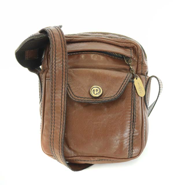 ポーター PORTER 吉田カバン ショルダーバッグ ロゴプレート ミニ 廃盤  