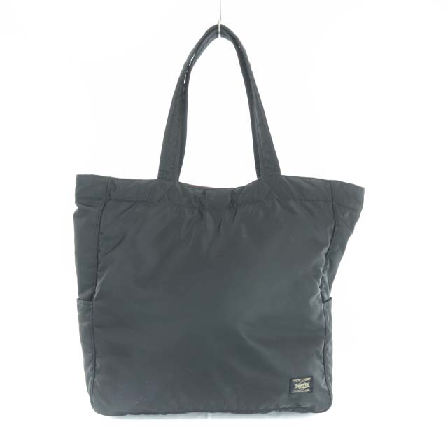 PORTER TANKER トートバッグ ブラック PORTER: Tanker Tote Bag | DSMG E-SHOP