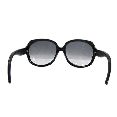 Dior ブラックラウンドサングラス　GLOSSY1 584LF ディオール サングラス GLOSSY1 584/LF クリスチャン