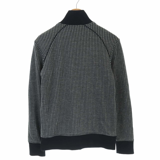 美品 バーバリー ブラックレーベル リバーシブル ブルゾン ジャケット 千鳥 L ⭐︎人気デザイン⭐︎バーバリーブラックレーベル 千鳥柄