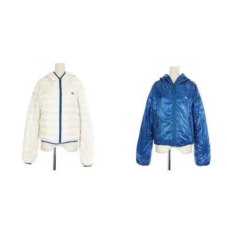 バーバリーブルーレーベル BURBERRY BLUE LABEL ダウンジャケット 