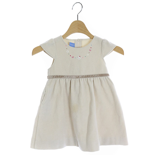 ファミリア Familiar ポンチョ 60 90cm ジャケット 90cm ワンピース 90cm 3点セット ベージュ 水色 赤 レッド Sr キッズ 081 ベクトルパーク