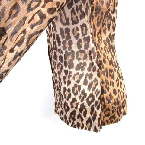 ドルチェ&ガッバーナ ドルガバ DOLCE&GABBANA シャツ レオパード