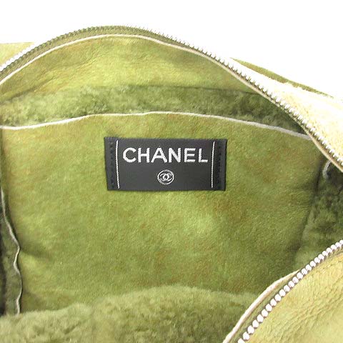 nina 様♡CHANEL シャネル　ムートン グリーン　トートバッグ グリーン（緑）系 CHANEL(シャネル) トートバッグ(レディース) - 海外