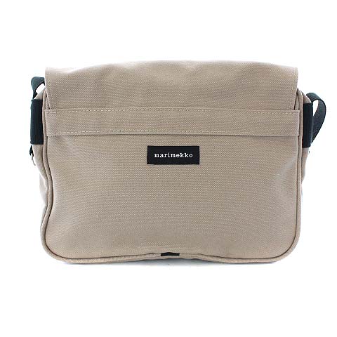 マリメッコ marimekko MAGNEETTILAUKKU キャンバスショルダーバッグ 