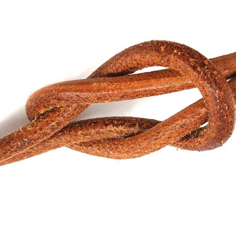 エルメス HERMES ヘラクリード チョーカー 2連 ブレスレット レザー 茶 