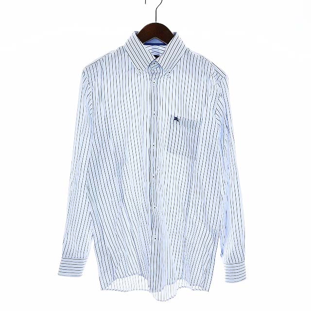 バーバリーブラックレーベル BURBERRY BLACK LABEL ボタンダウンシャツ 