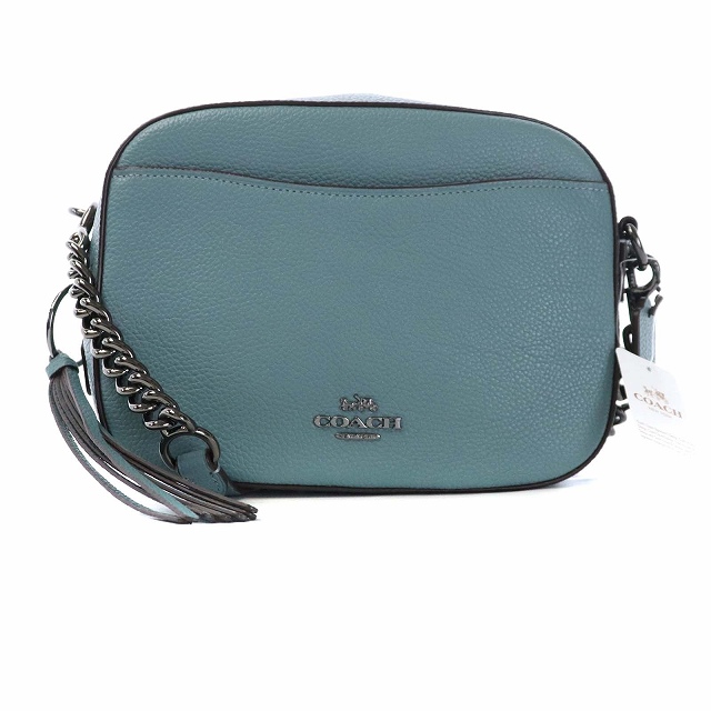 未使用品 コーチ COACH カメラバッグ ショルダーバッグ レザー 斜 