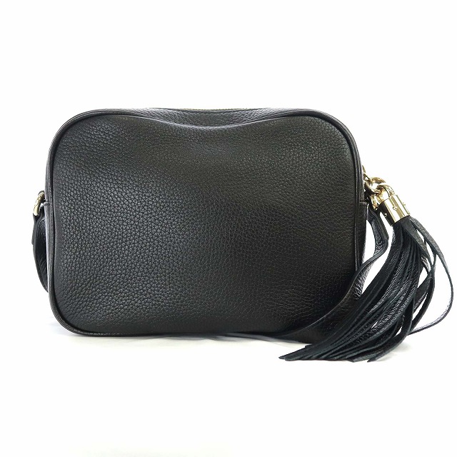 グッチ GUCCI ソーホー レザー スモール ディスコバッグ ショルダー  