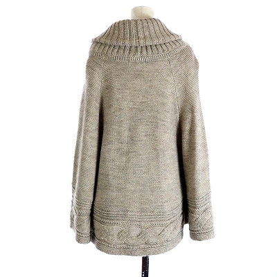 Burberry Blue Label ニット ポンチョ