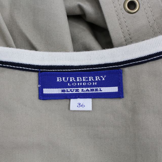 バーバリーブルーレーベル BURBERRY BLUE LABEL ドッキングワンピース  