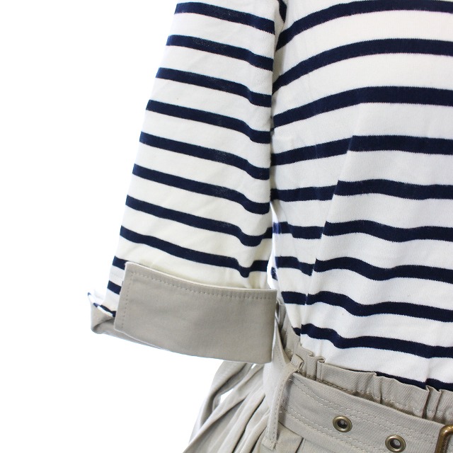 BURBERRY BLUE LABEL ベルト付きドッキングワンピース【36】