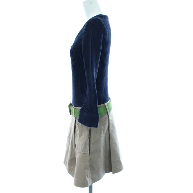 未使用品 バーバリーブルーレーベル BURBERRY BLUE LABEL ドッキング 