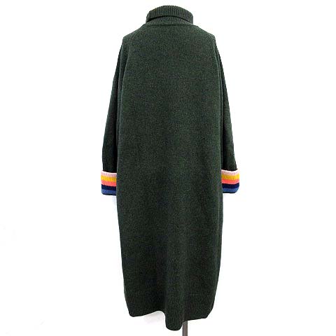 ポールスミス PAUL SMITH 20AW ニット ワンピース コントラスト 