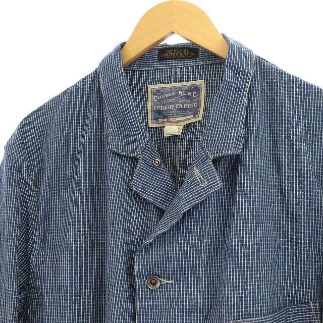 ダブルアールエル RRL LIMITED EDITION INDIGO FABRIC ラルフローレン 