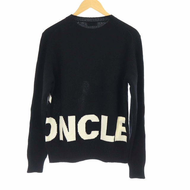 モンクレール MONCLER 19AW CREWNECK LOGO GRAPHIC KNIT 長袖 ニット  
