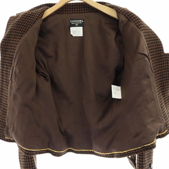 シャネル CHANEL 96A ヴィンテージ スーツ セットアップ 上下  