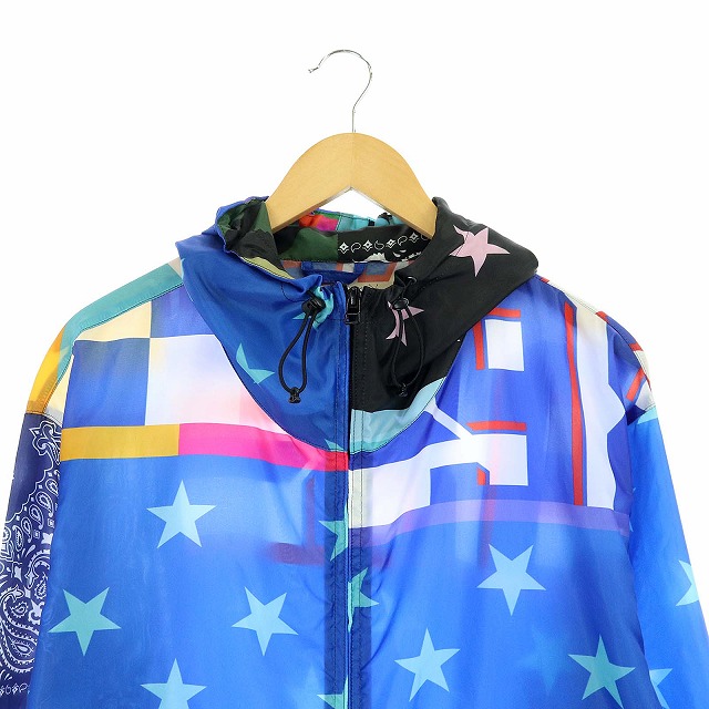 ソフネット SOPHNET. 17SS MULTI PATTERN ZIP UP HOODY パーカー 