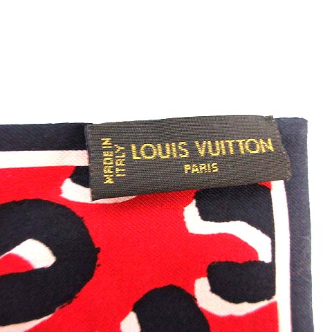 ルイヴィトン LOUIS VUITTON バンドー レオパード シルクスカーフ 