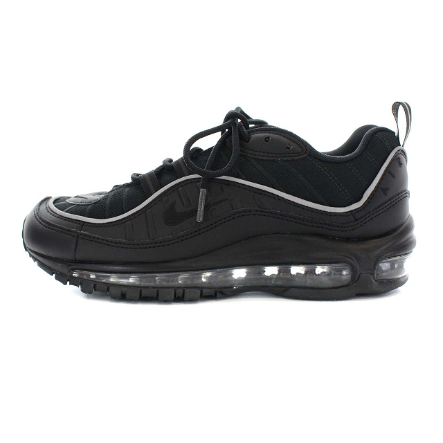 ナイキ NIKE air max 98 エアマックス98 スニーカー シューズ 25cm 黒 