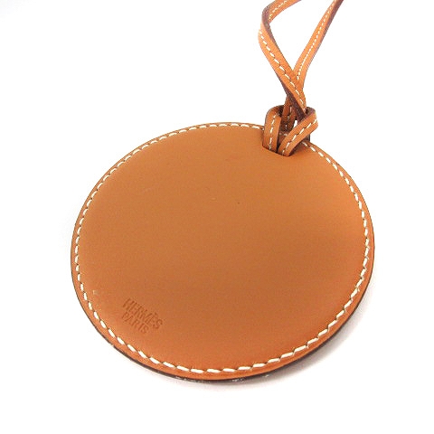 エルメス HERMES ネックレス ペンダントトップ チャーム ミラー 