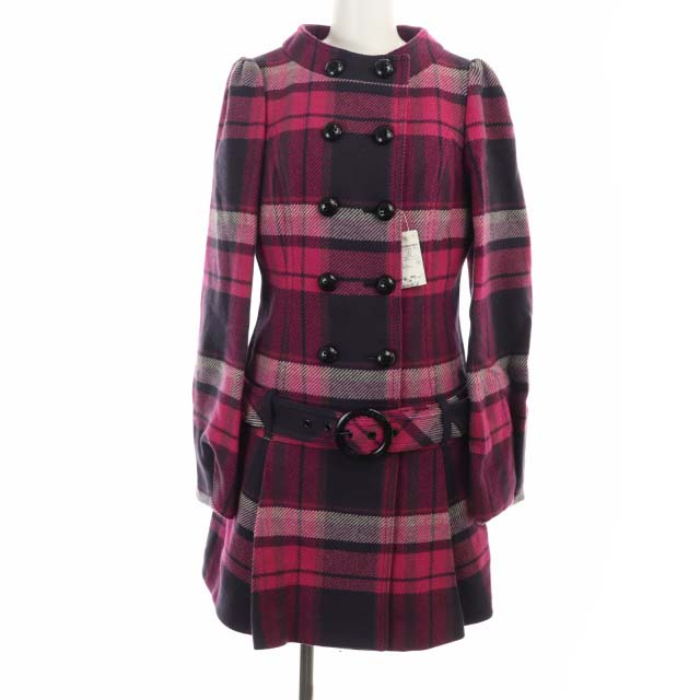 未使用品 バーバリーブルーレーベル BURBERRY BLUE LABEL ノーカラー 