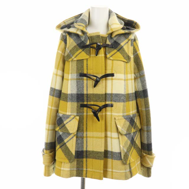 バーバリーブルーレーベル BURBERRY BLUE LABEL フード付 ダッフル 