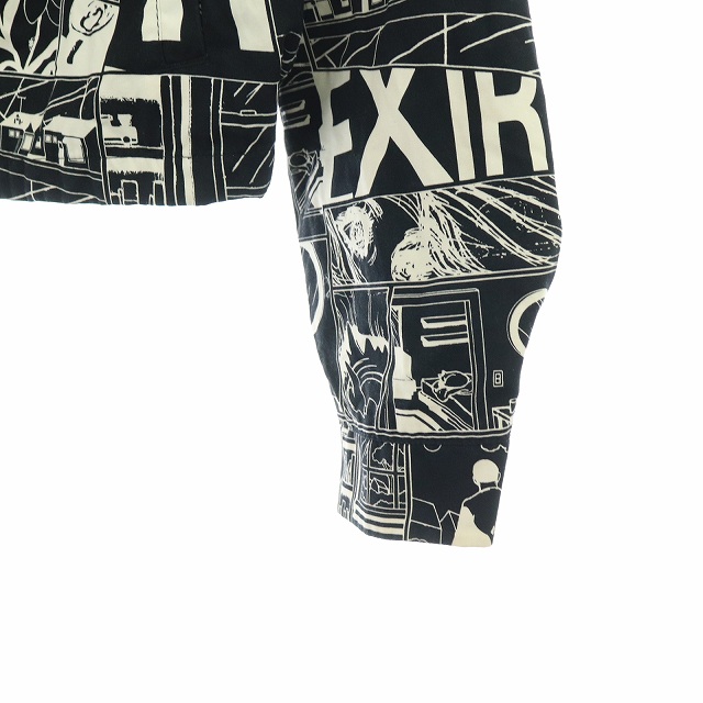 プラダ PRADA 2017年製 BOMBER WITH ALL-OVER PRINT スタンド