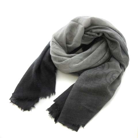 シャネル CHANEL カシミヤ100％ 大判 ストール ココマーク  