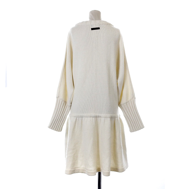 バーバリー/BURBERRY120cm 長袖ワンピース 、チュニックブルー×白