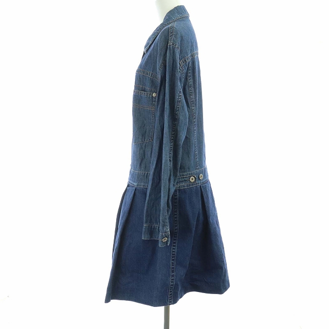 miumiu archive デニムシャツワンピース　00s サイドジップ ミュウミュウから新たなアップサイクルデニムコレクションが登場