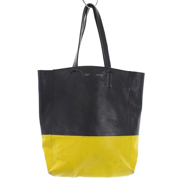 セリーヌ CELINE ホリゾンタルカバ フィービー期 トートバッグ レザー 