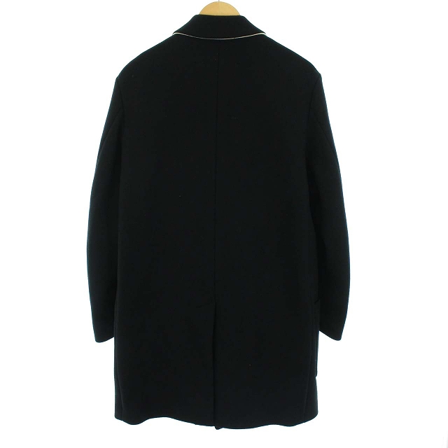 ブラック ブルー Black Blue チェスターコートミドル丈 ウール 2 M 黒 ブラック Nn メンズ 081 ベクトルパーク ブラック ブルー Black Blue チェスターコートミドル丈 ウール 2 M 黒 ブラック Nn メンズ 081 ベクトルパーク