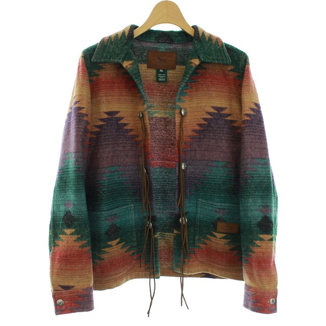 ローレンラルフローレン LAUREN RALPH LAUREN ニットジャケット USA製  