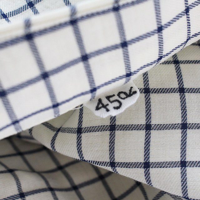 お得セット 45rpm 45r フォーティーファイブアールピーエム ワンピース レディース Bm14 ホワイト 白 ネイビー 紺 S 0 チェック コットン 長袖 ロング ワンピース Emotivevehicles Com お得セット 45rpm 45r フォーティーファイブアールピーエム ワンピース レディース Bm14 ホワイト 白 ネイビー 紺 S 0 チェック コットン 長袖 ロング ワンピース Emotivevehicles Com