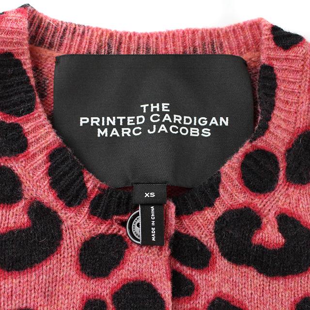 マークジェイコブス MARC JACOBS THE PRINTED CARDIGAN ニット  