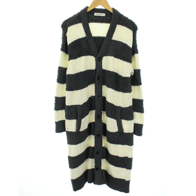 ジェラートピケ Gelato Pique Homme ルームウェア ナイトウェア パジャマ ロング ボーダー M 白 ホワイト グレー Nn メンズ 081 ベクトルパーク