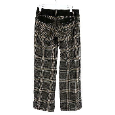 BURBERRY BLUE LABEL】ブラック ワイドパンツ 【公式通販】