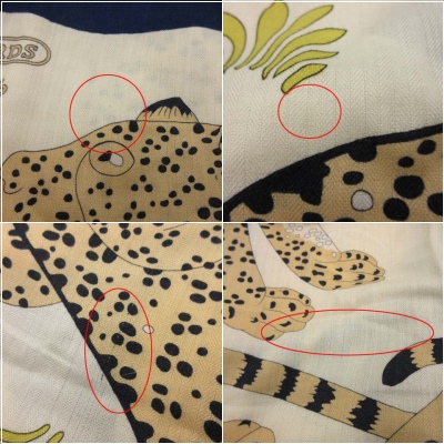 エルメス HERMES 20AW カレジェアン130 LES LEOPARDS MODERNES モダン  