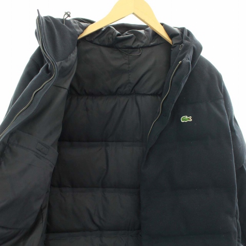 ラコステ LACOSTE ピケダウンジャケット アウター フード