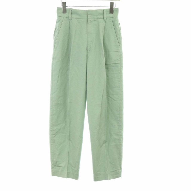 6 ROKU BEAUTYYOUTH BY ロク ビューティーアンドユース ユナイテッドアローズ OXFORD PT TUCK PANTS ワイド テーパードパンツ ハイウエスト 麻 リネン混 34 XS 緑 グリーン /KH レディース 081-102111060049 | ベクトルパーク 6 ROKU BEAUTYYOUTH BY ロク ビューティーアンドユース ユナイテッドアローズ OXFORD PT TUCK PANTS ワイド テーパードパンツ ハイウエスト 麻 リネン混 34 XS 緑 グリーン /KH レディース 081-102111060049 | ベクトルパーク
